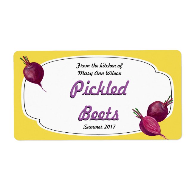 Picket Beets Canning (Devant)