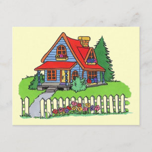 PICKET FENCE & HOME HOUSEWARMING PARTY INVITATION