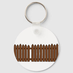 Picket Fence Keychain