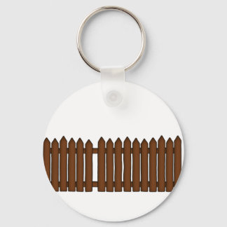 Picket Fence Keychain