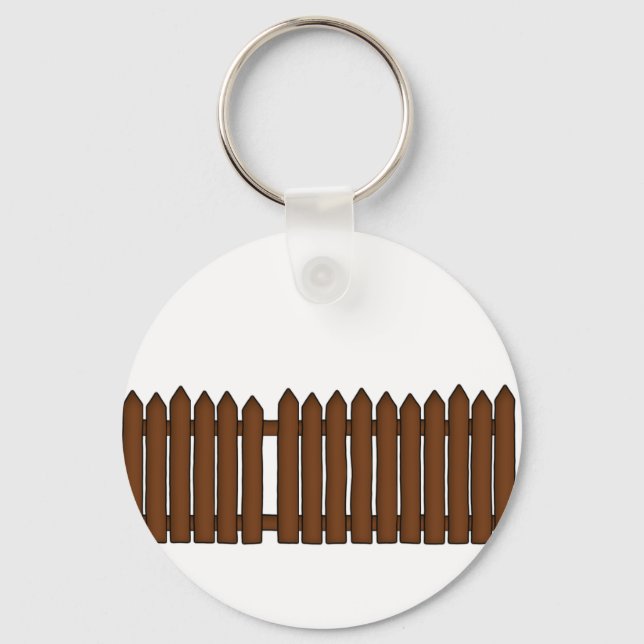 Picket Fence Keychain (Front)