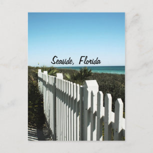 Picket Fence - Seaside, FL Postcard