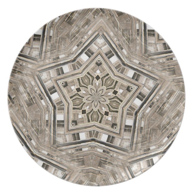 Picket Pentacles Plate (Front)