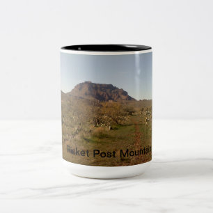 Picket Post Mountain Two-Tone Coffee Mug