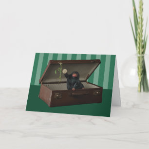 Pickett & Teddy in Briefcase Card