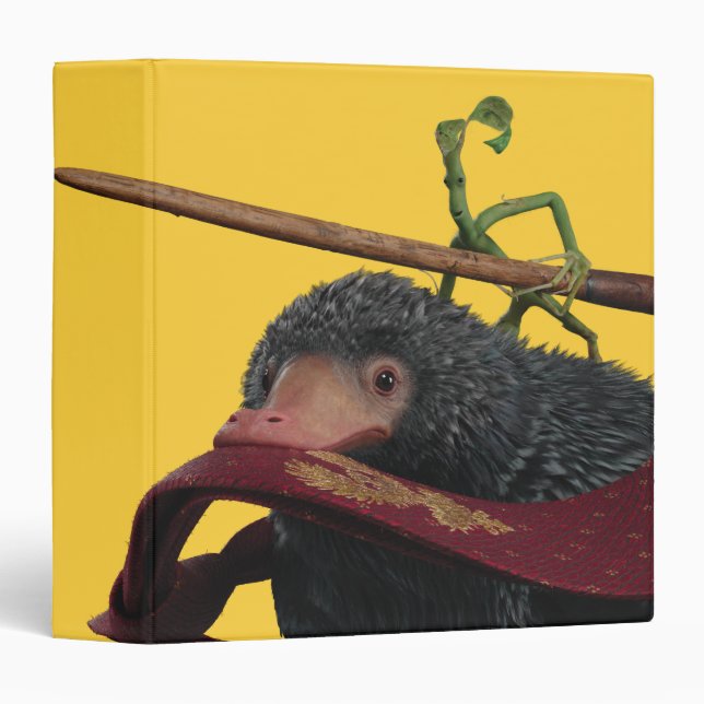 Pickett & Teddy With Wand and Tie Binder (Front/Spine)