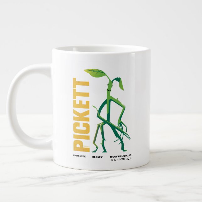 Pickett Vintage Graphic Large Coffee Mug (Left)