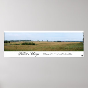 Pickett's Charge Panorama Poster