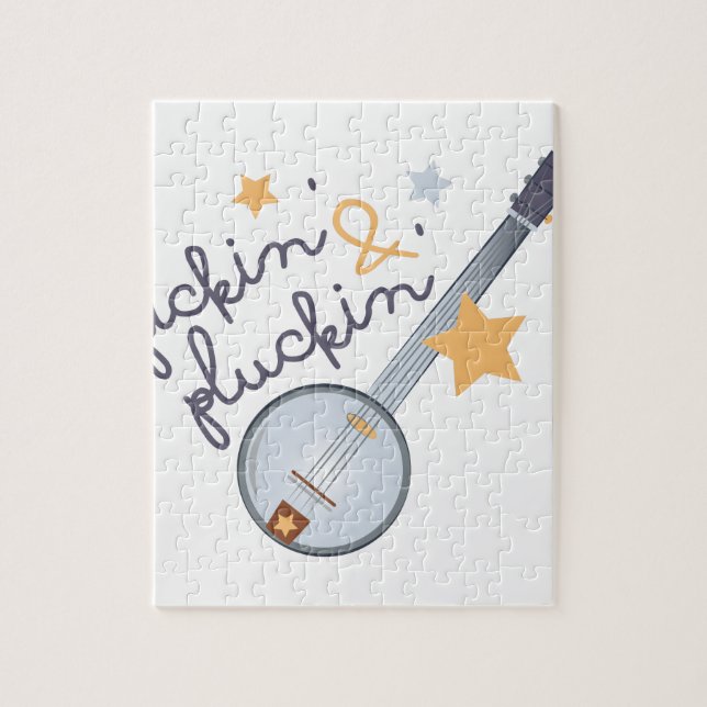 Pickin & Pluckin Jigsaw Puzzle (Vertical)
