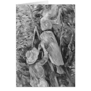 Picking cherries, 1891