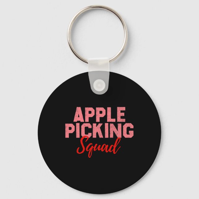 Picking Crew Apple Picking Outfit Apple Picking Se Keychain (Front)