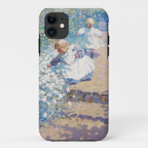 Picking Flowers painting by Helen McNicoll iPhone 11 Case