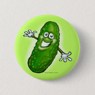Pickle 2 Inch Round Button