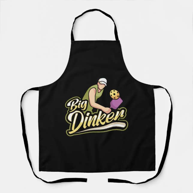 Pickle Ball Design for a Pickleball Player         Apron (Front)