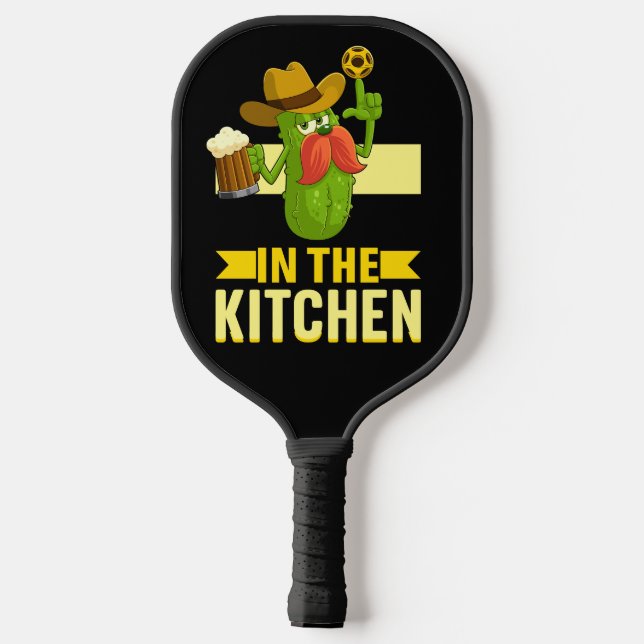  Pickle ball dink in the kitchen Pickleball Paddle (Back)