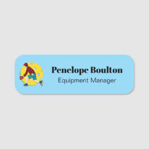 Pickle Ball Name Tag