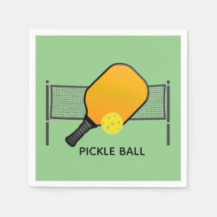 Pickle Ball Pickleball Design  Paper Napkins