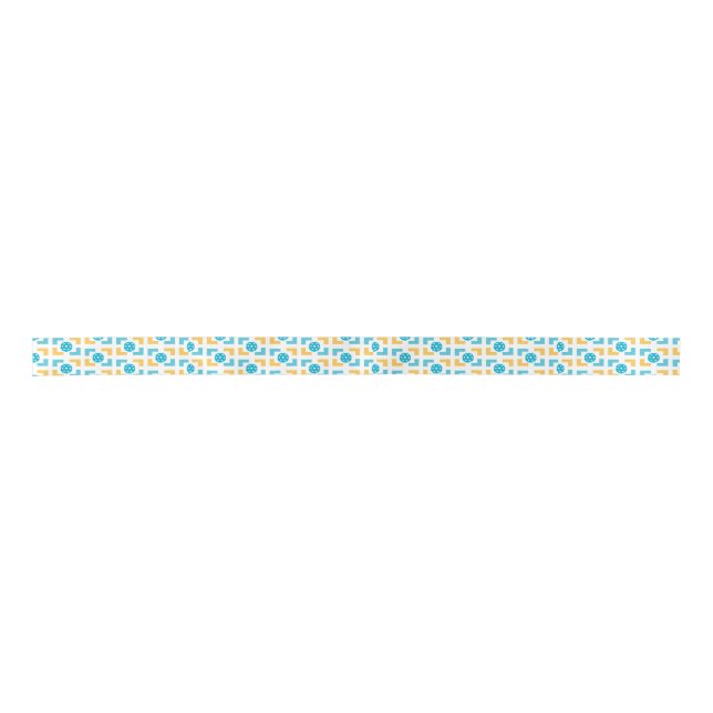 Pickle-ball Ribbon Satin Ribbon (Front)