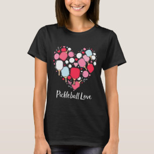  Pickle Ball Valentines Day Pickleball Lover T-Shirt