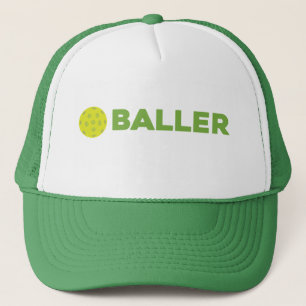 (Pickle)Baller Funny Pickleball Casquette