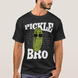 Pickle Bro Cool Cucumber Funny Dill Pickle T-Shirt