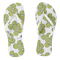 Pickle Chips Green Kosher Dill Pickle Chip Print