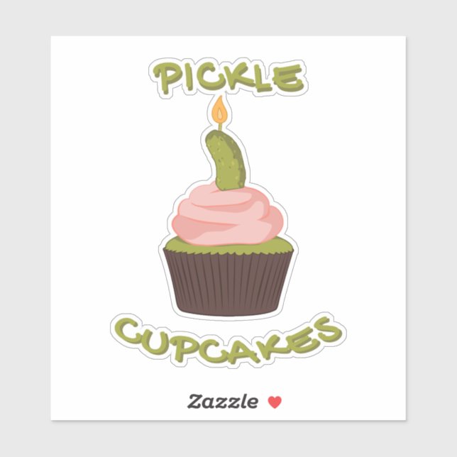 PICKLE CUPCAKES  (Sheet)