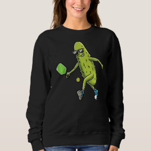 Pickle Dill Pickleball Player Premium Sweatshirt