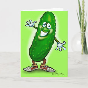 Pickle Dude Card