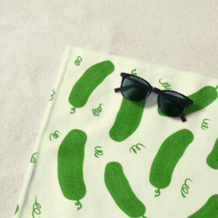 Pickle & Fresh Collection Beach Towel