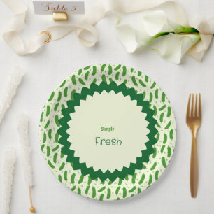 Pickle & Fresh Collection  Paper Plate