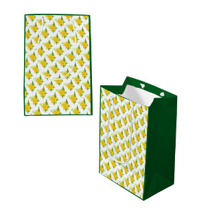 Pickle & Fresh Collection patterned floral Medium Gift Bag