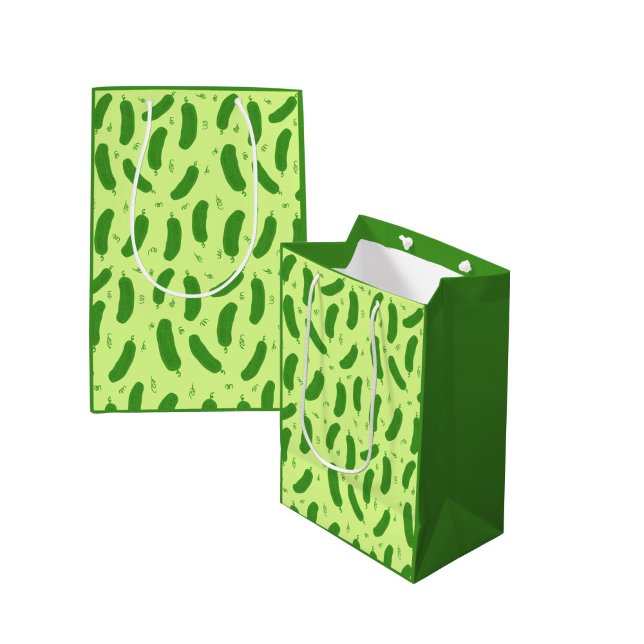 Pickle & Fresh Collection patterned Medium Gift Bag (Creator Uploaded)