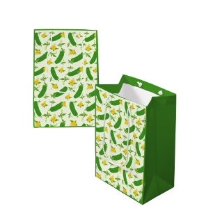 Pickle & Fresh Collection patterned Medium Gift Bag