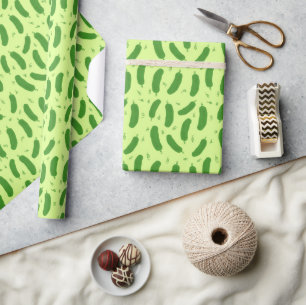 Pickle & Fresh Collection patterned Wrapping Paper