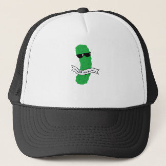 pickle funny trucker hat