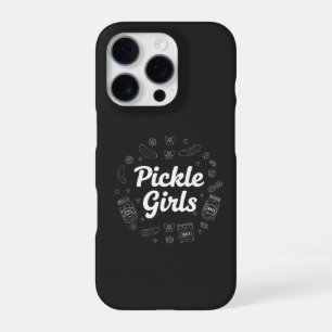 Pickle Girls, Lover Quote Design iPhone 16 Pro Case