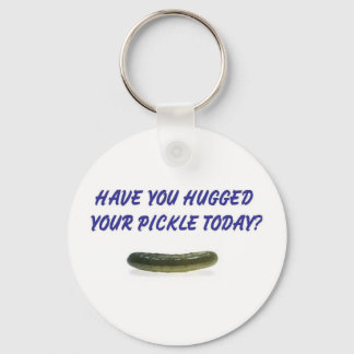 PICKLE HUG KEYCHAIN