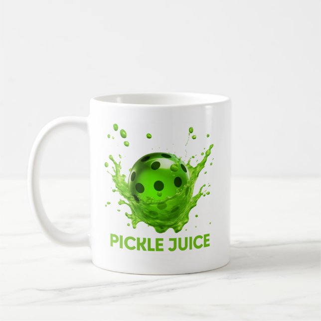 Pickle Juice Mug pour Pickle Joueur Ball (Gauche)