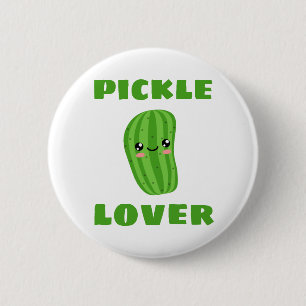 Pickle Lover 2 Inch Round Button