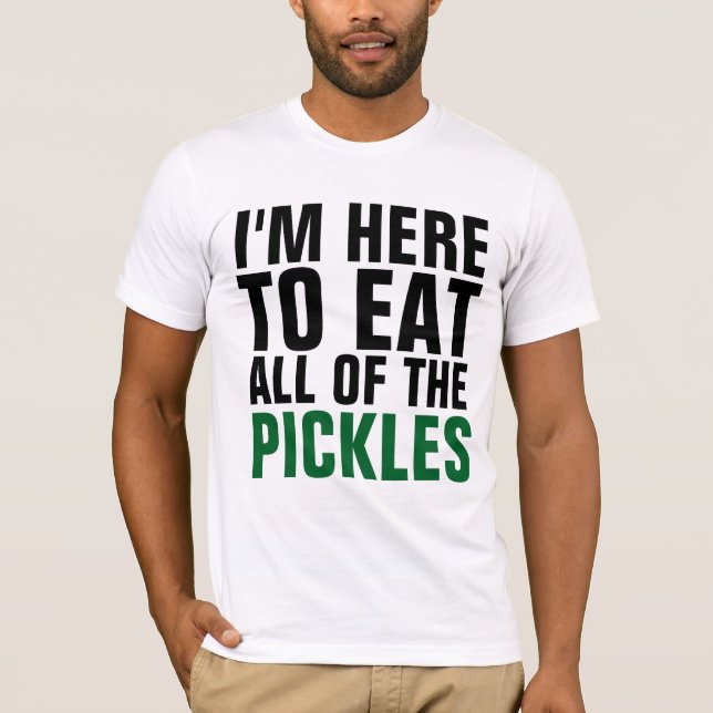 PICKLE LOVER T-shirts (Front)