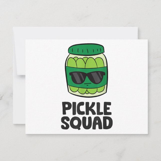 Pickle Lover Team Pickles Funny Pickle Squad (Front)