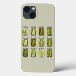 Pickle Lover Vintage Canned Pickles Jar Christmas  iPhone 13 Case