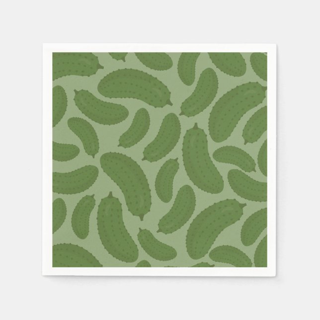 Pickle me Happy Napkin (Front)