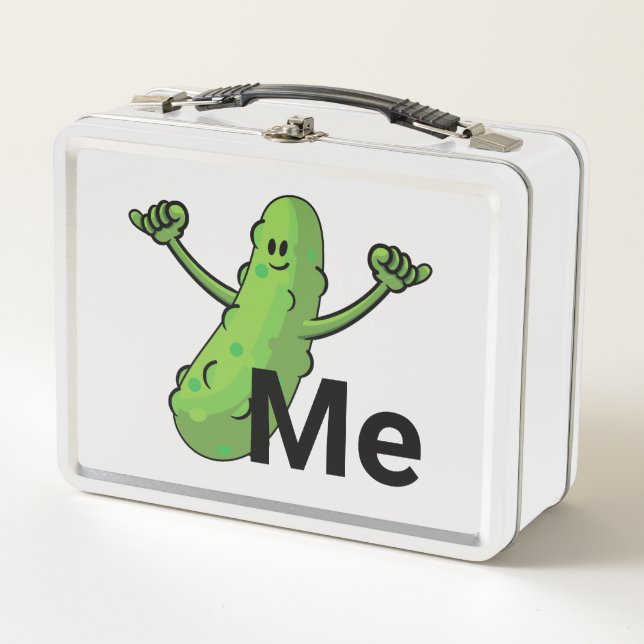 PICKLE ME METAL LUNCH BOX (Front)