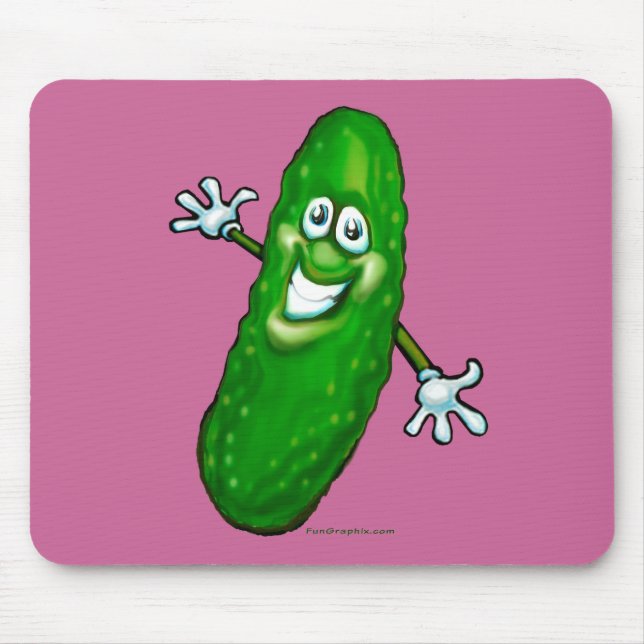 Pickle Mouse Pad (Front)