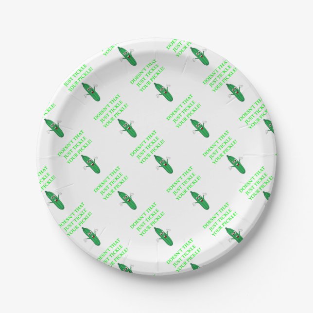 PICKLE PAPER PLATE (Front)