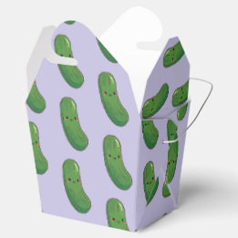 Pickle Pattern Favor Box