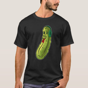Pickle Pickle Listening To Music T-Shirt