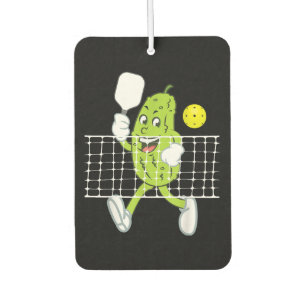 Pickle Playing Pickleball - Funny Pickleball Paddl Air Freshener